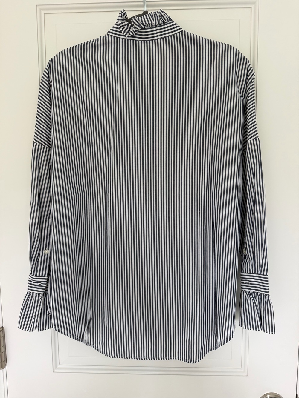 Alex Mill Easy Ruffle Shirt - Picture 6 of 8